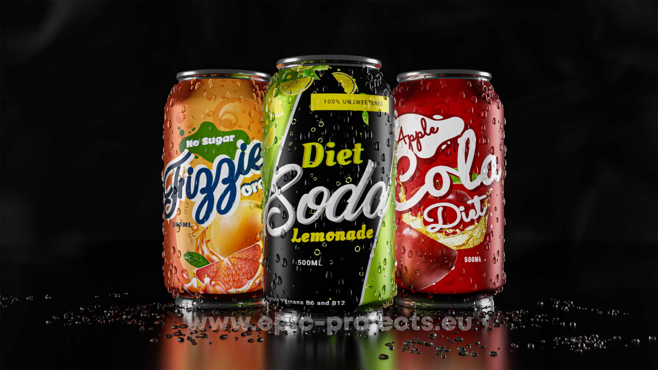 Epic Projects Soda Cans